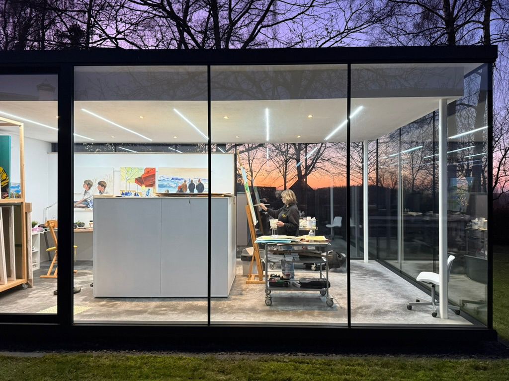 Portret van de Kunstenares MDB